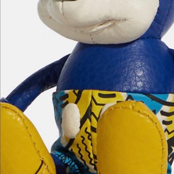 NWT Coach Limited Edition Disney Mickey Mouse X Keith Haring Charm - Picture 3 of 12